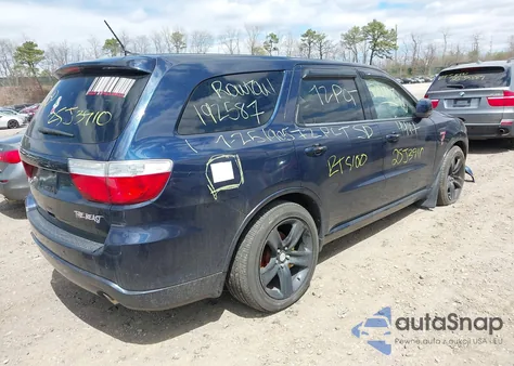 2011 Dodge Durango Heat z USA, uszkodzony, nr VIN 1D4RE3GG8BC687679